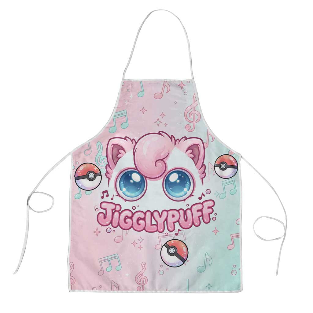 Jigglypuff Apron Pastel Melody Pop Art