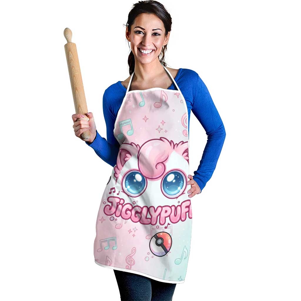 Jigglypuff Apron Pastel Melody Pop Art