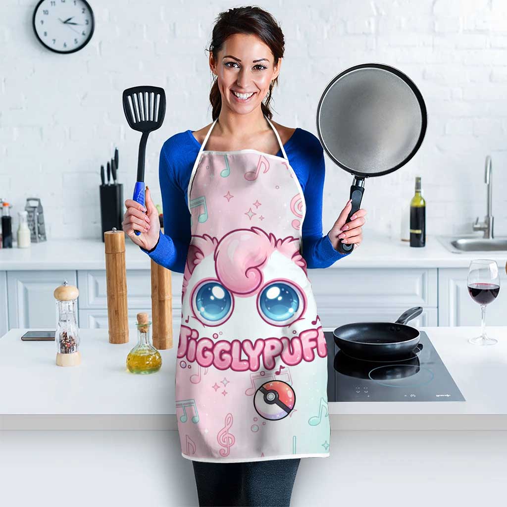 Jigglypuff Apron Pastel Melody Pop Art