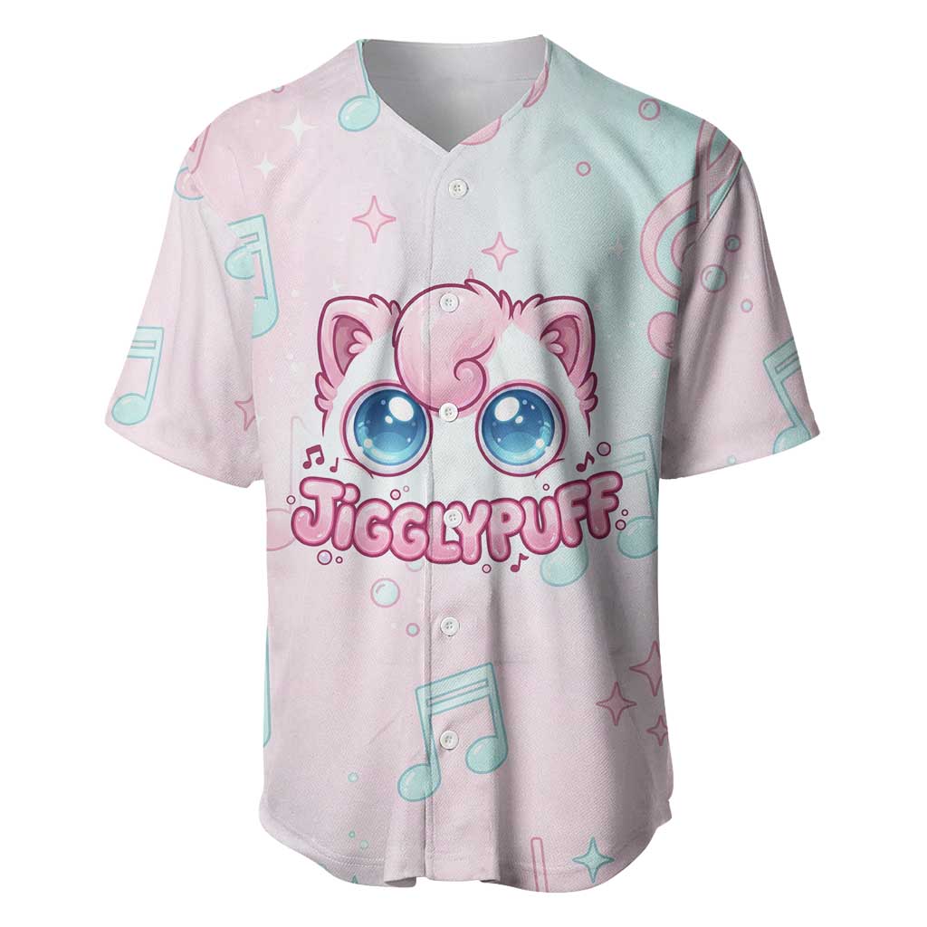 Jigglypuff Baseball Jersey Pastel Melody Pop Art