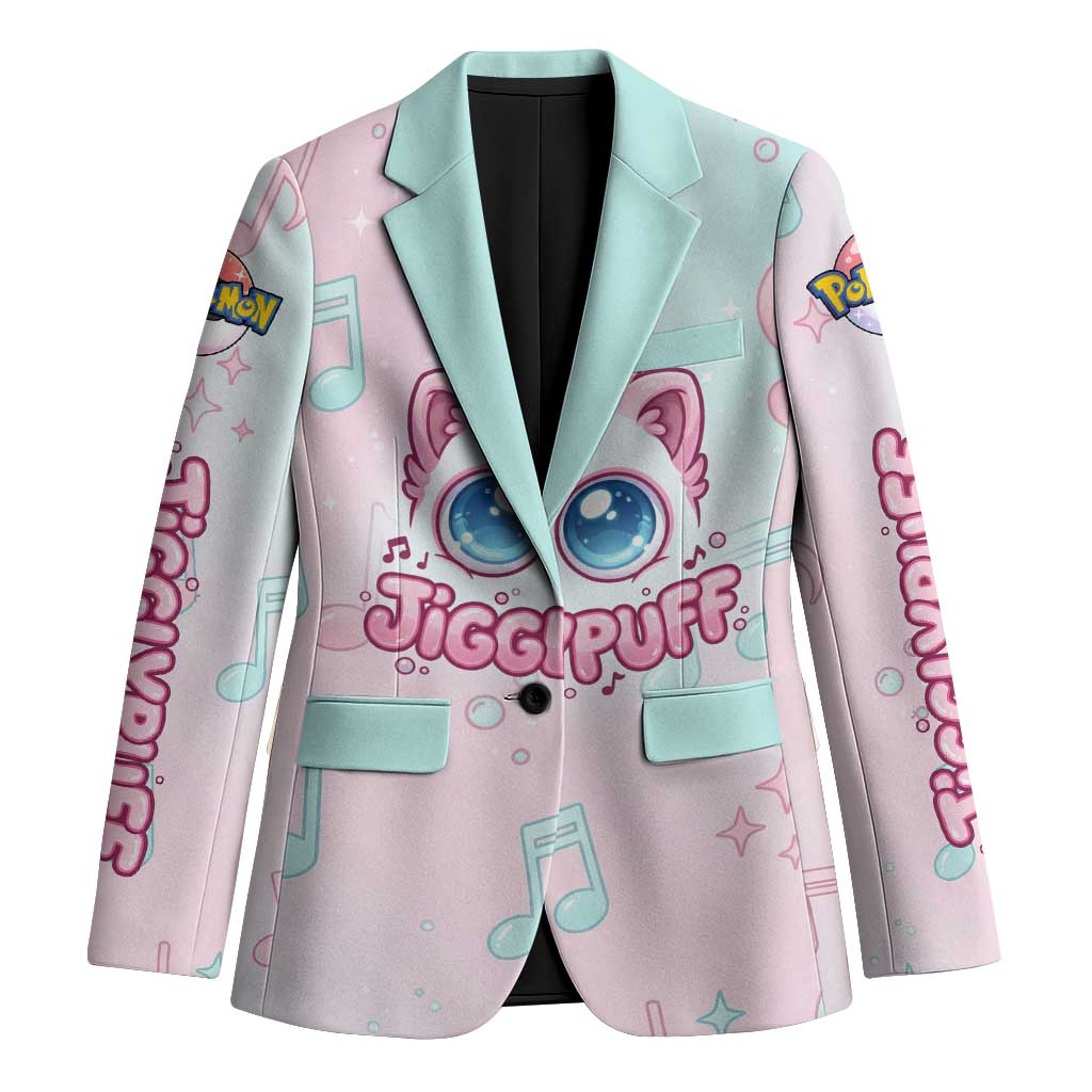 Jigglypuff Blazer Pastel Melody Pop Art