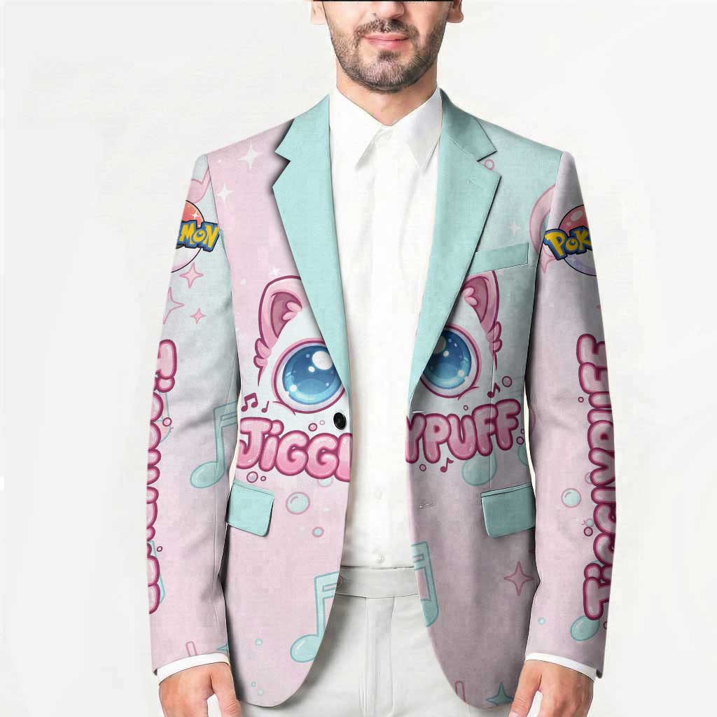 Jigglypuff Blazer Pastel Melody Pop Art
