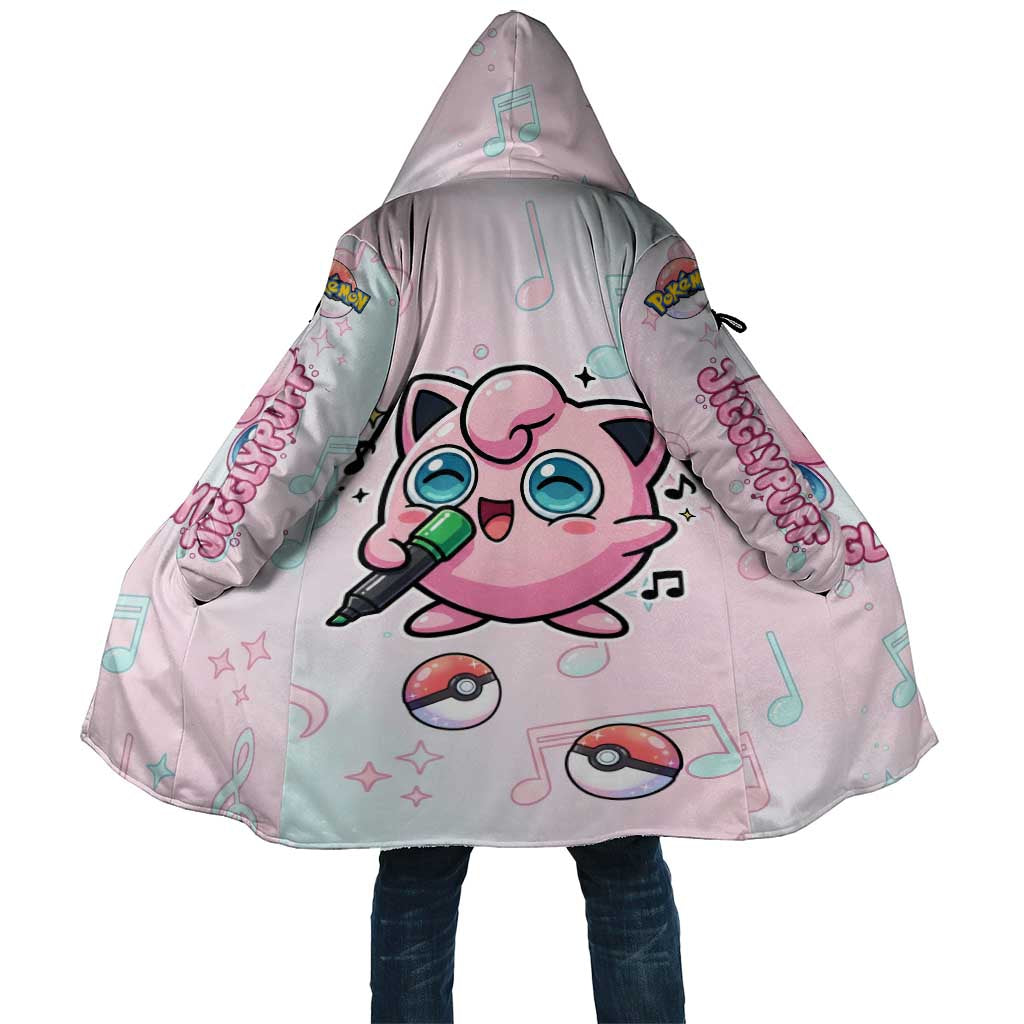 Jigglypuff Cloak Pastel Melody Pop Art