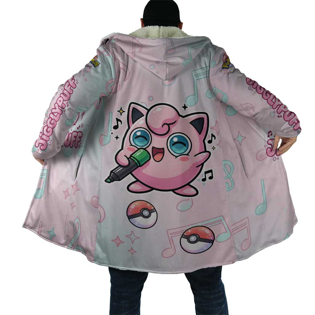 Jigglypuff Cloak Pastel Melody Pop Art