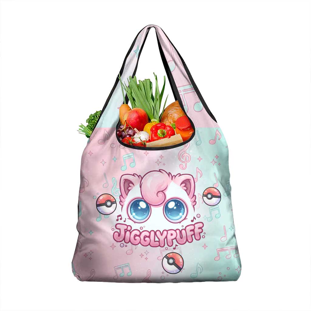 Jigglypuff Grocery Bag Pastel Melody Pop Art