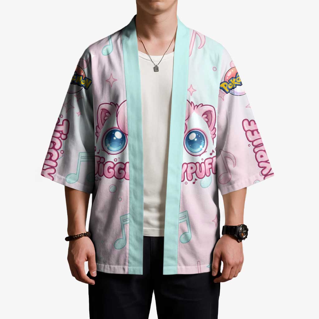Jigglypuff Kimono Pastel Melody Pop Art