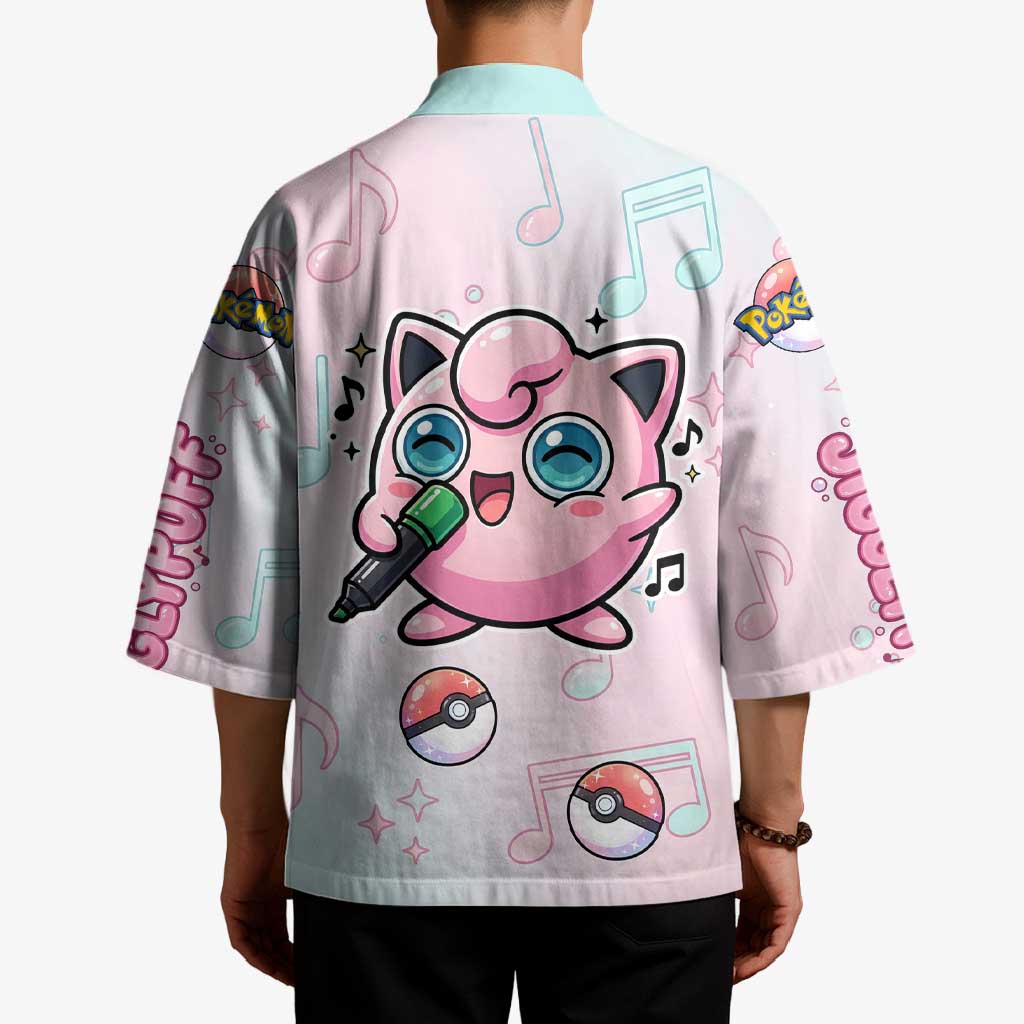 Jigglypuff Kimono Pastel Melody Pop Art