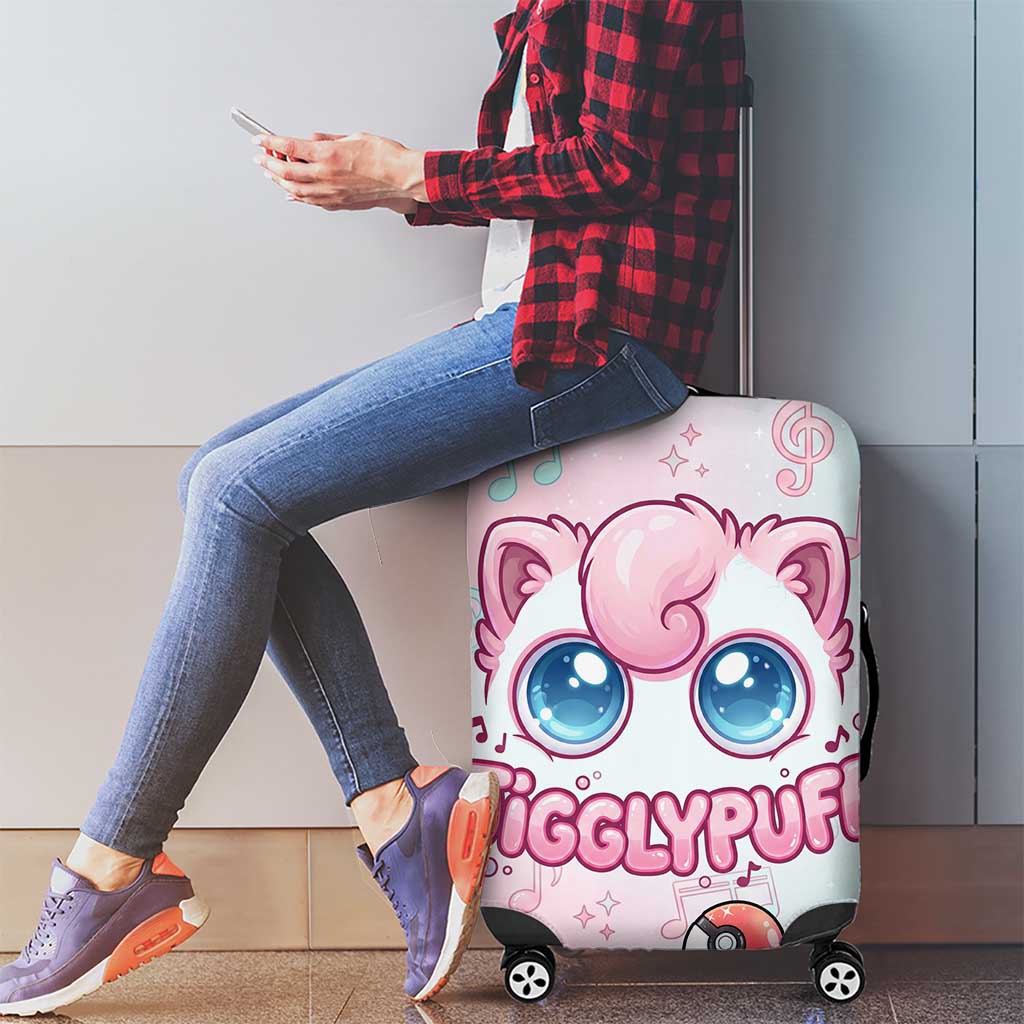 Jigglypuff Luggage Cover Pastel Melody Pop Art