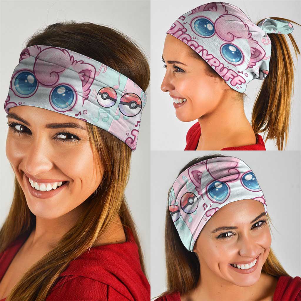 Jigglypuff Neck Gaiter Pastel Melody Pop Art