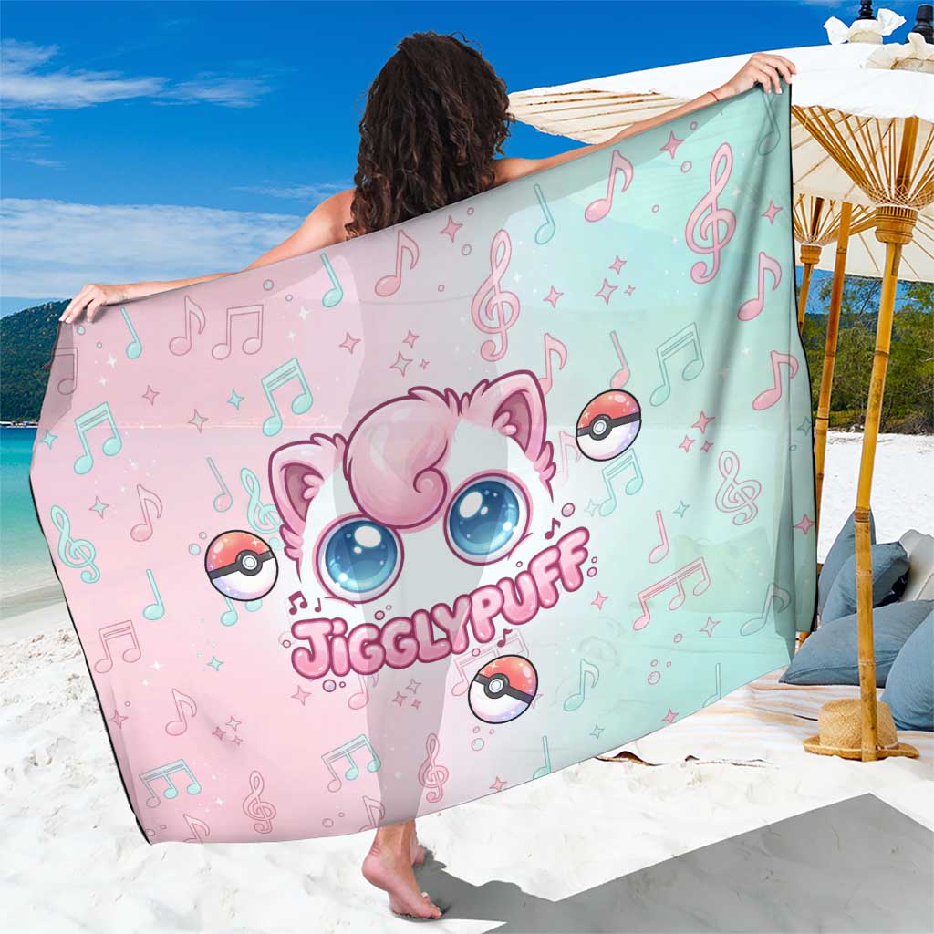 Jigglypuff Sarong Pastel Melody Pop Art
