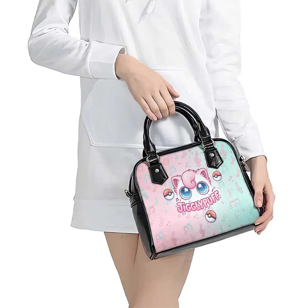 Jigglypuff Shoulder Handbag Pastel Melody Pop Art