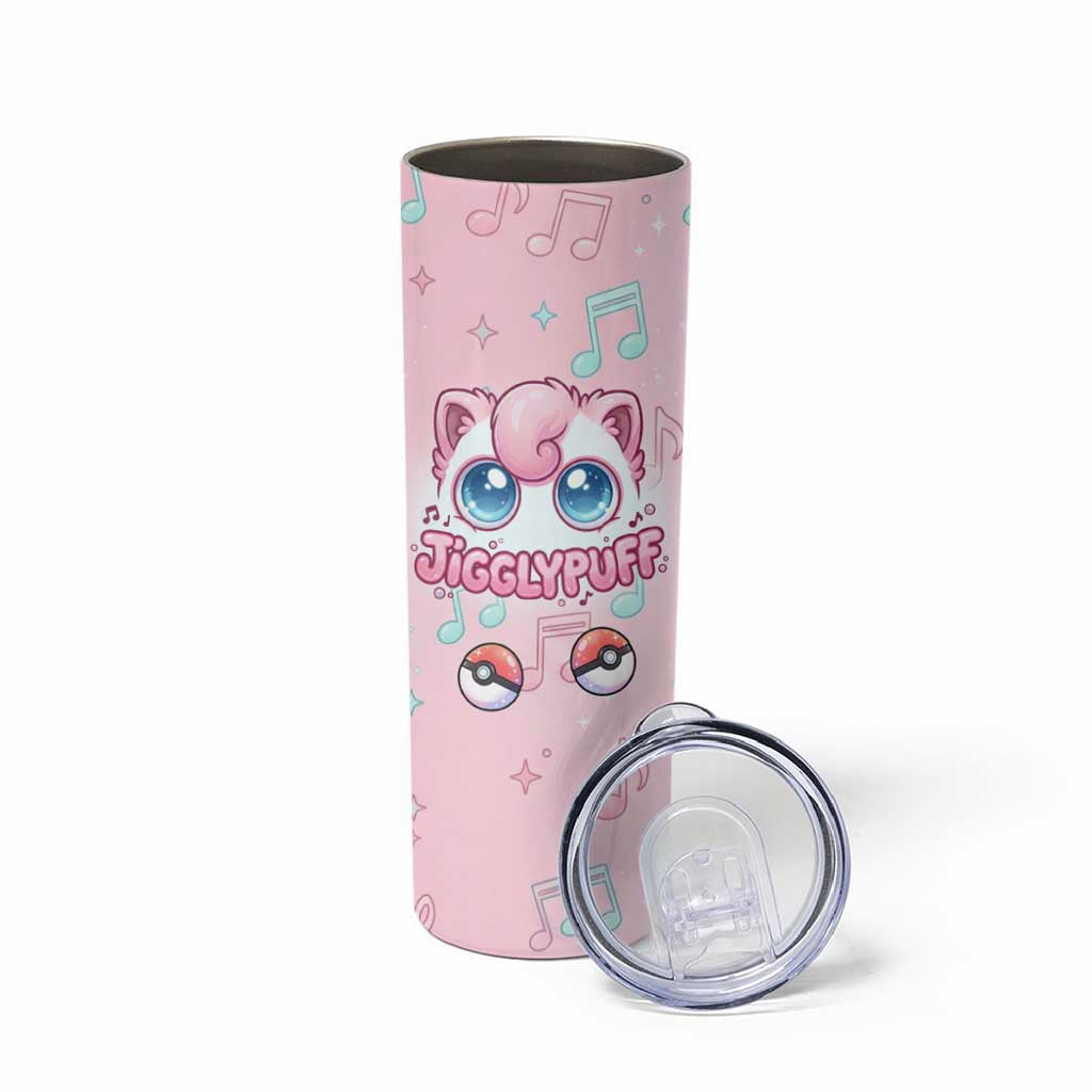 Jigglypuff Skinny Tumbler Pastel Melody Pop Art