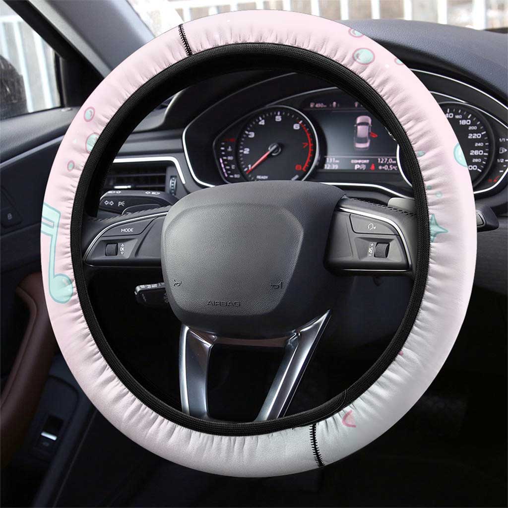Jigglypuff Steering Wheel Cover Pastel Melody Pop Art