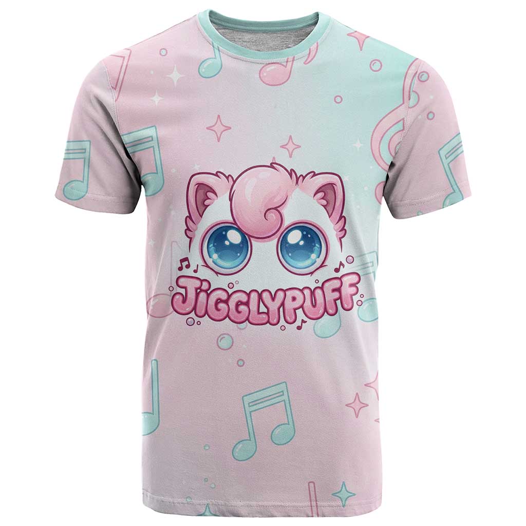 Jigglypuff T Shirt Pastel Melody Pop Art