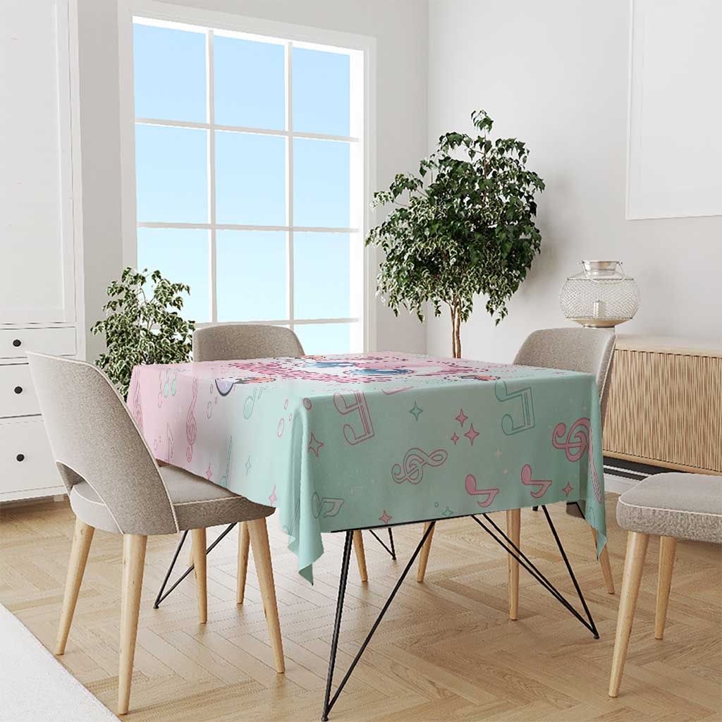 Jigglypuff Tablecloth Pastel Melody Pop Art