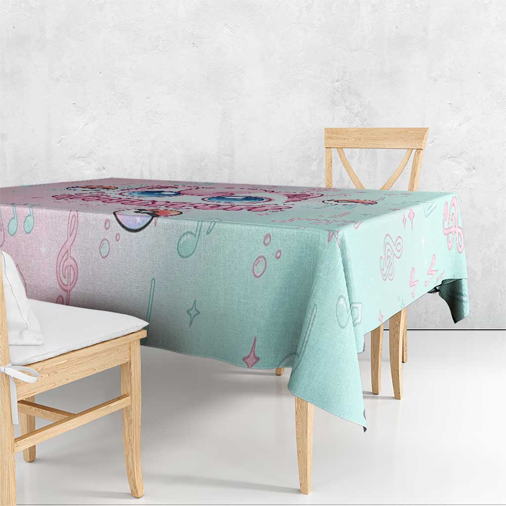 Jigglypuff Tablecloth Pastel Melody Pop Art