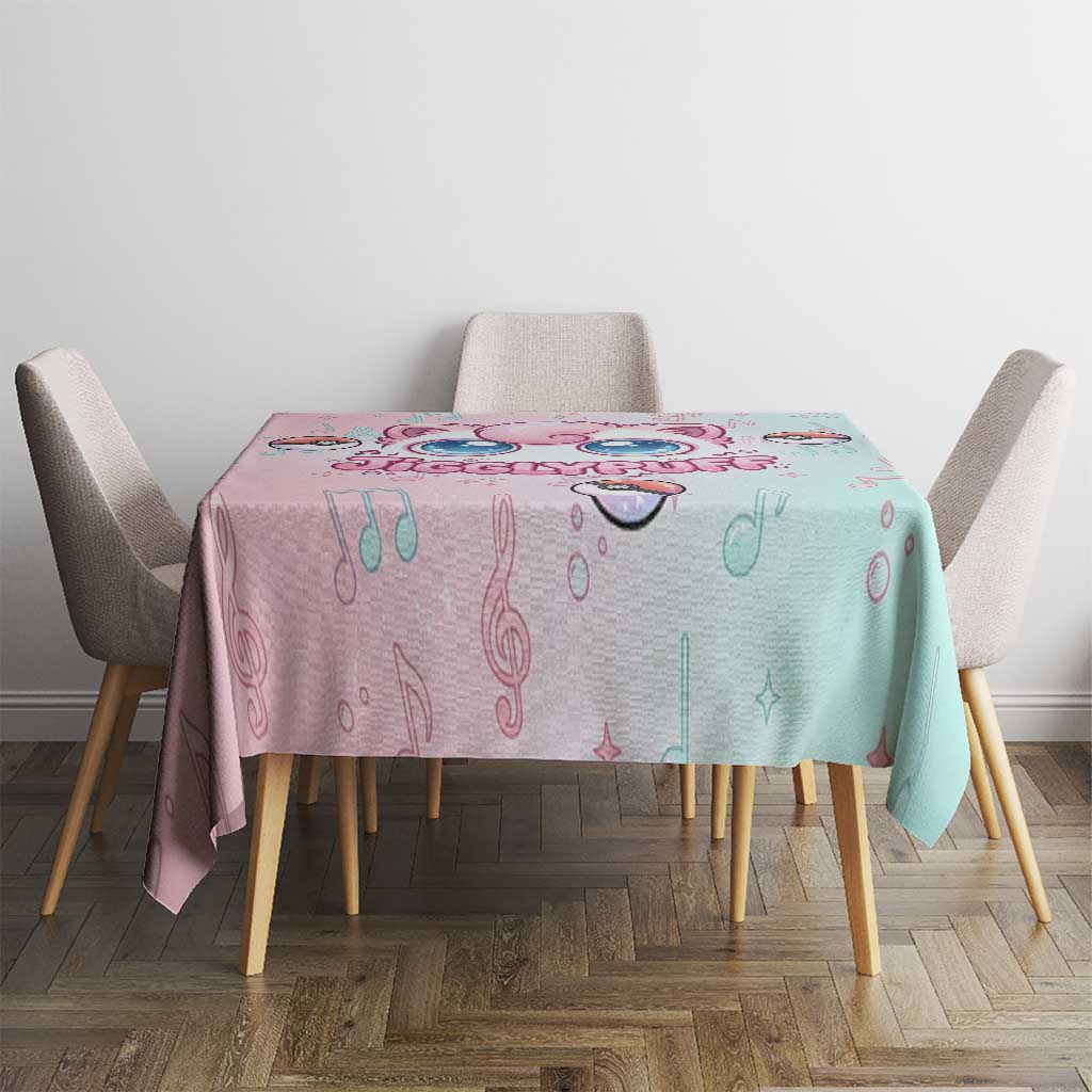 Jigglypuff Tablecloth Pastel Melody Pop Art