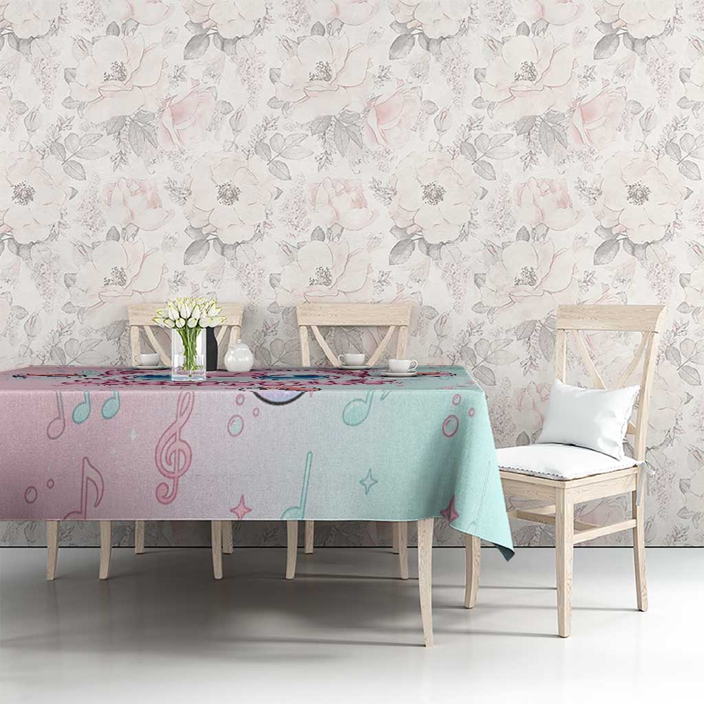 Jigglypuff Tablecloth Pastel Melody Pop Art