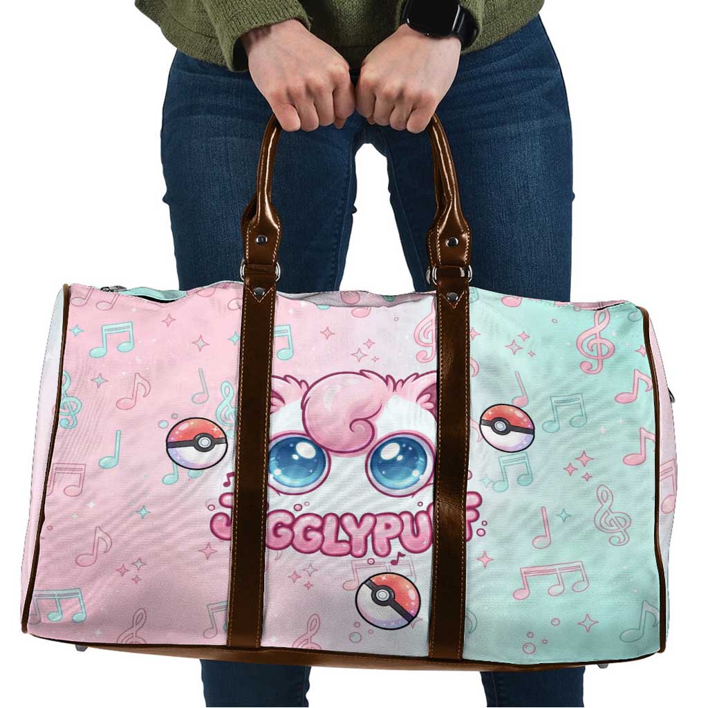 Jigglypuff Travel Bag Pastel Melody Pop Art