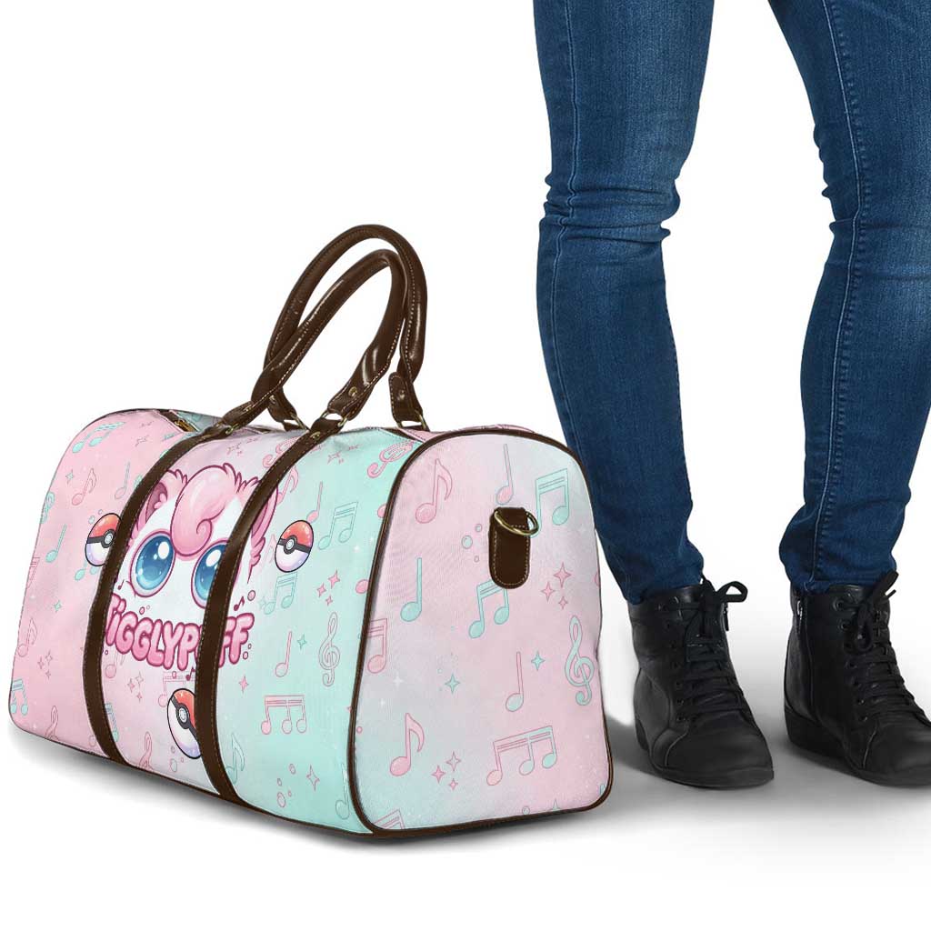 Jigglypuff Travel Bag Pastel Melody Pop Art