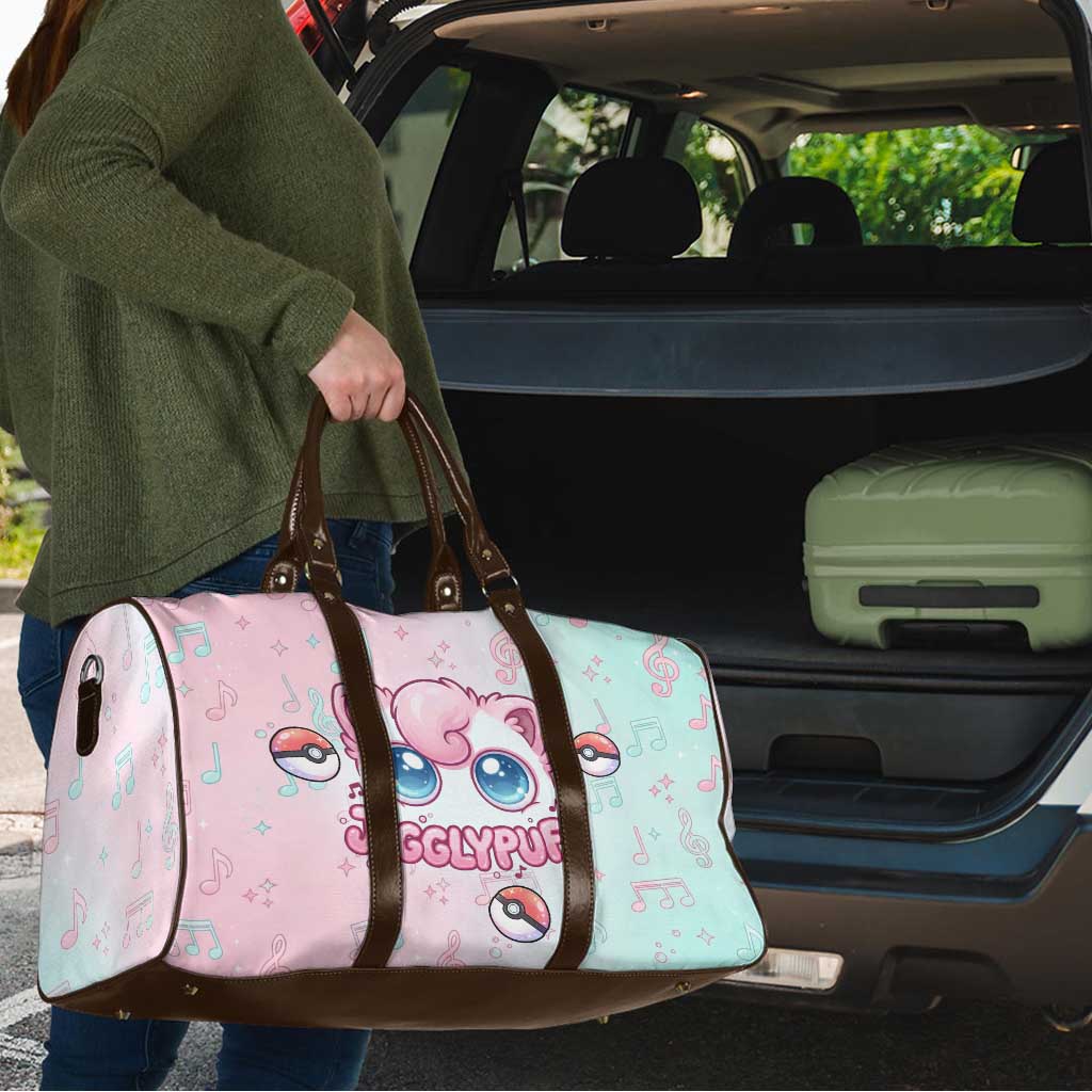 Jigglypuff Travel Bag Pastel Melody Pop Art