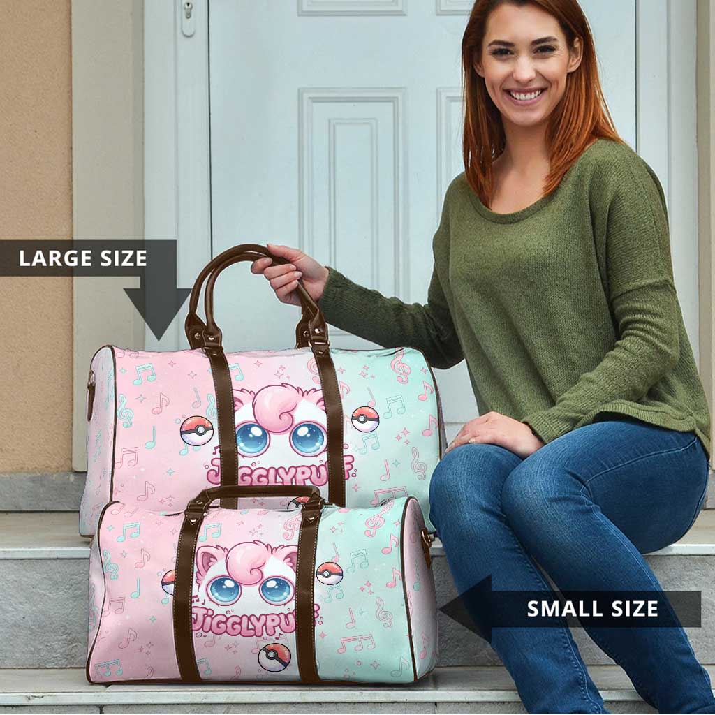 Jigglypuff Travel Bag Pastel Melody Pop Art