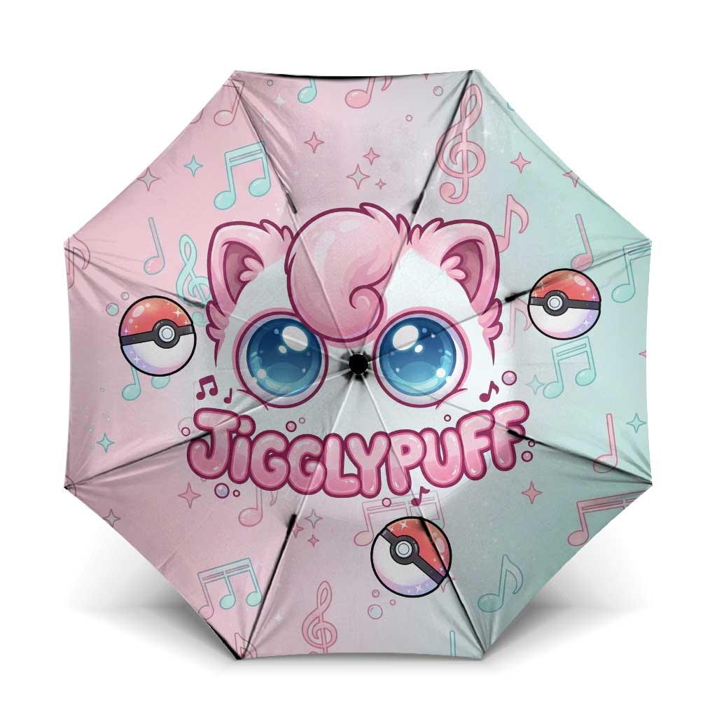 Jigglypuff Umbrella Pastel Melody Pop Art