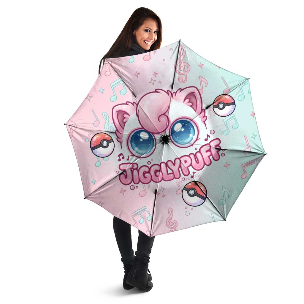 Jigglypuff Umbrella Pastel Melody Pop Art