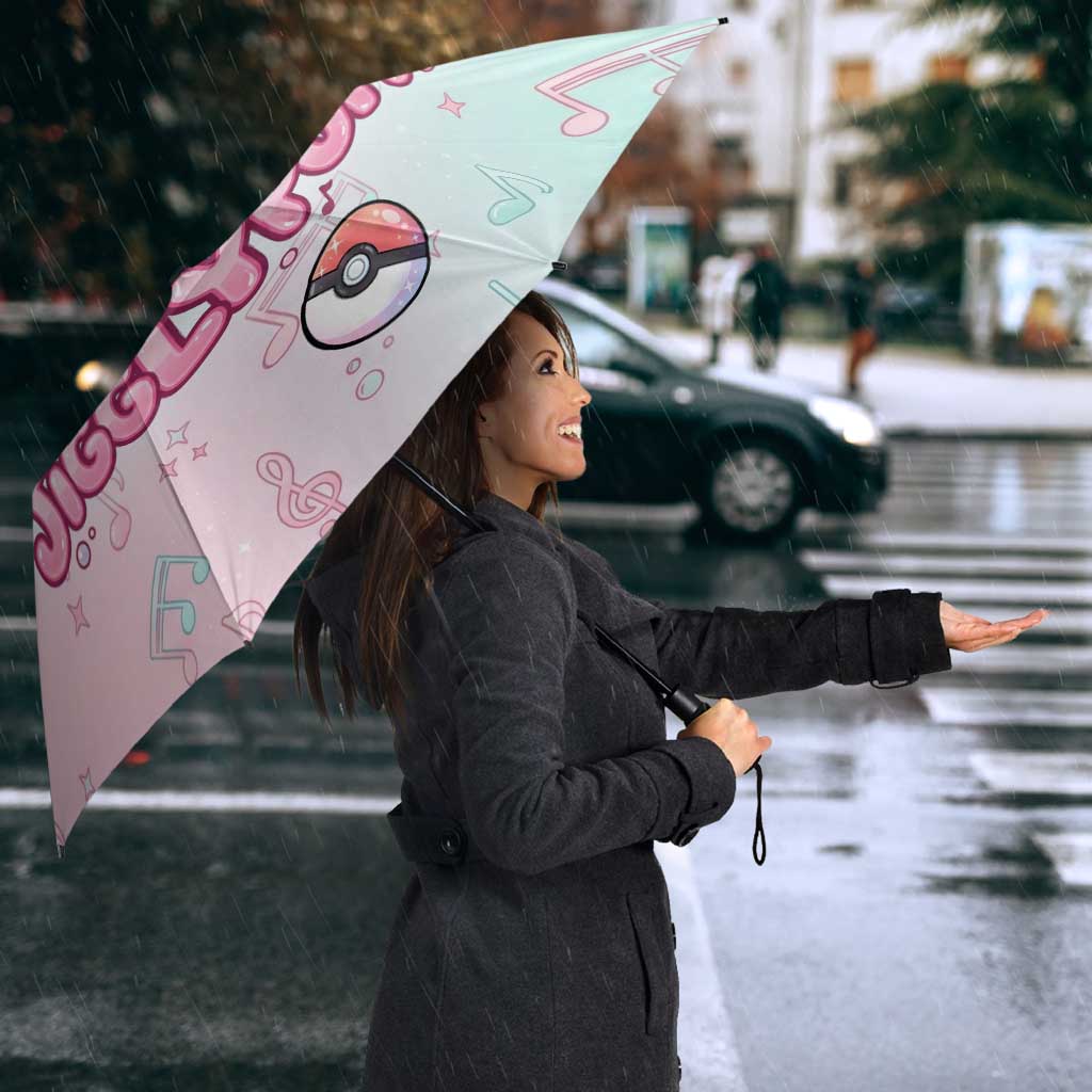 Jigglypuff Umbrella Pastel Melody Pop Art