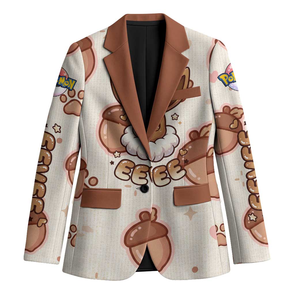 Eevee Blazer Cozy Autumn Acorn Art