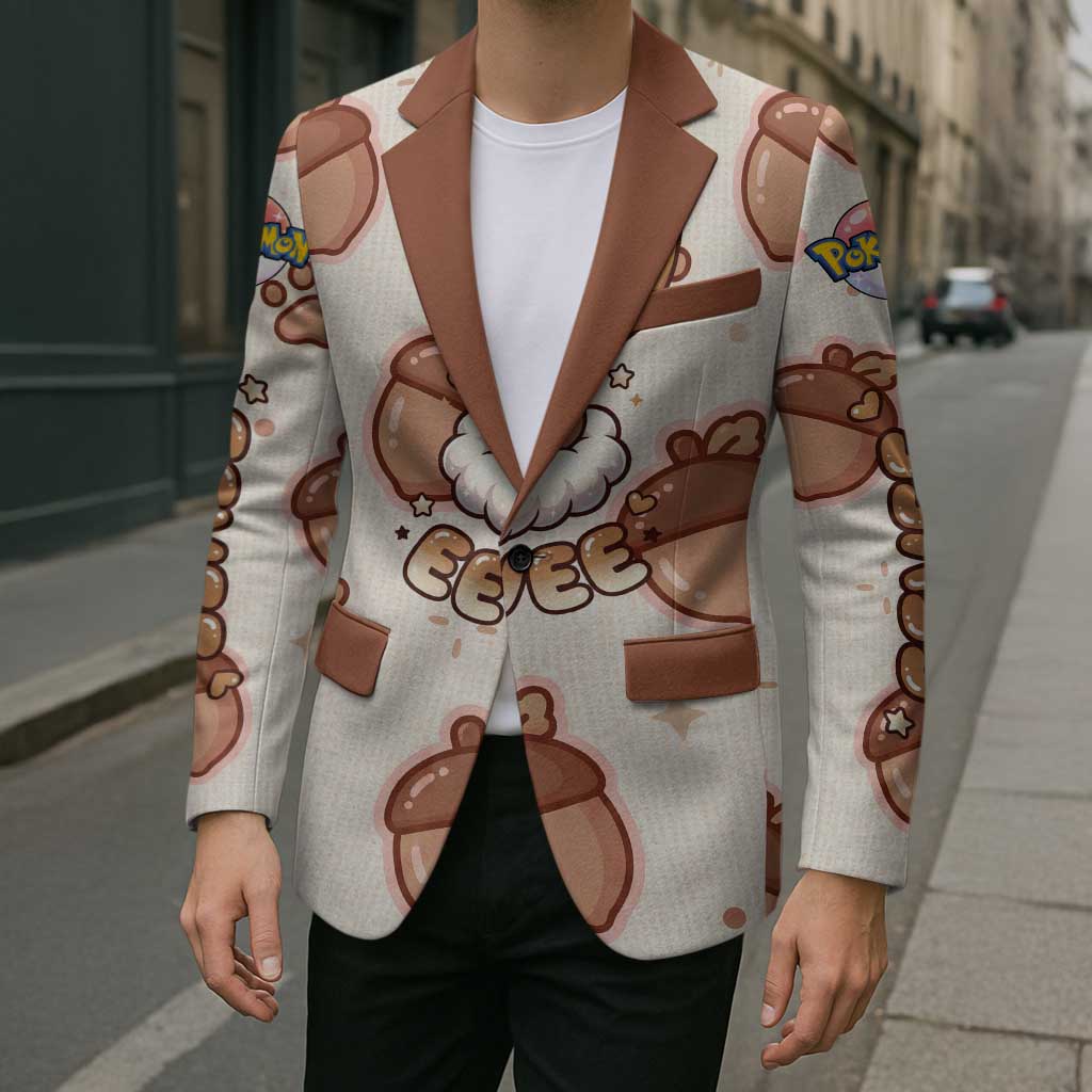 Eevee Blazer Cozy Autumn Acorn Art