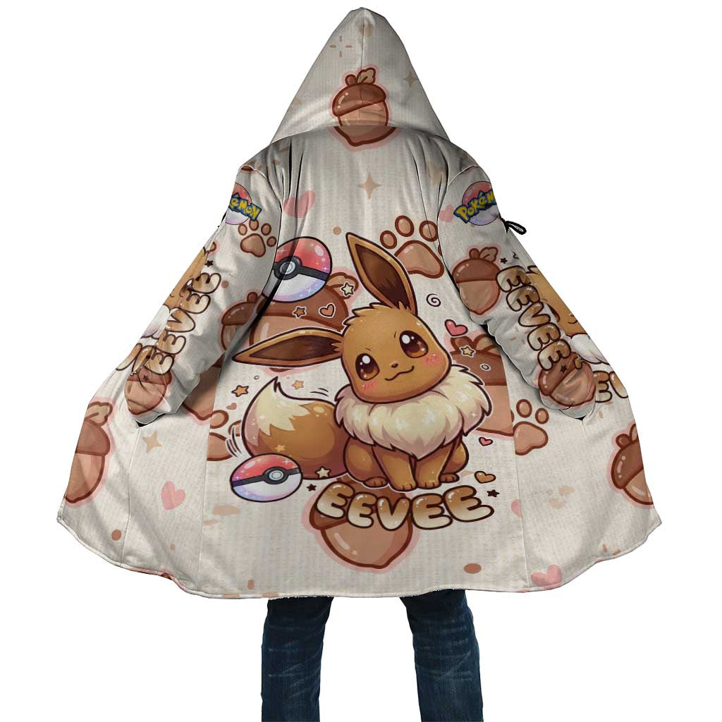 Eevee Cloak Cozy Autumn Acorn Art