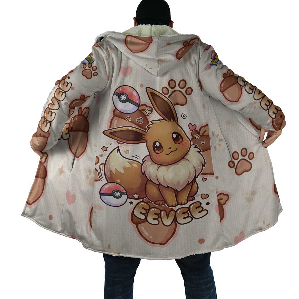 Eevee Cloak Cozy Autumn Acorn Art