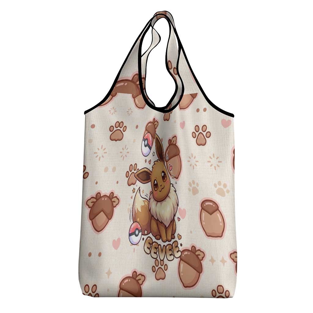 Eevee Grocery Bag Cozy Autumn Acorn Art