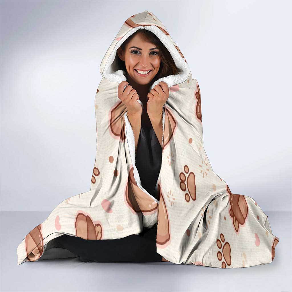 Eevee Hooded Blanket Cozy Autumn Acorn Art