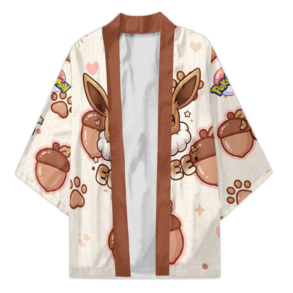 Eevee Kimono Cozy Autumn Acorn Art