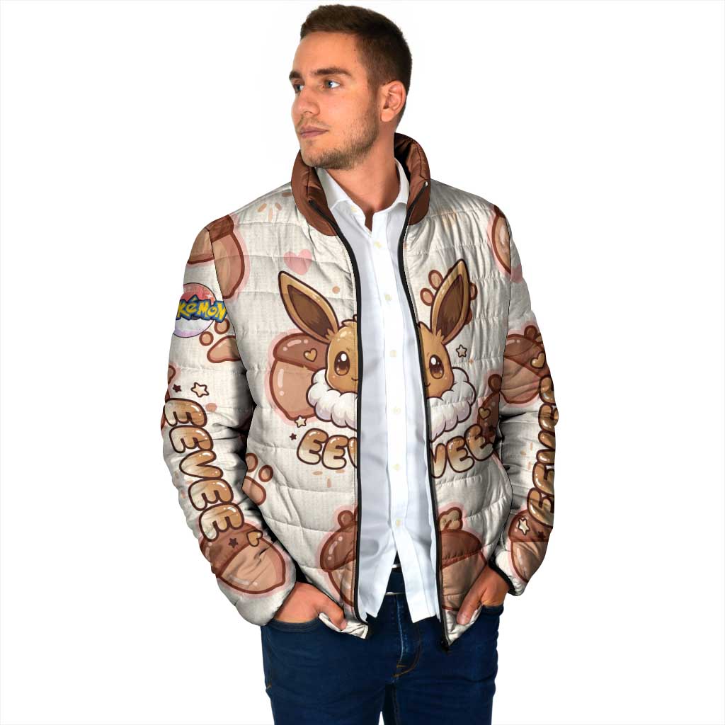 Eevee Padded Jacket Cozy Autumn Acorn Art