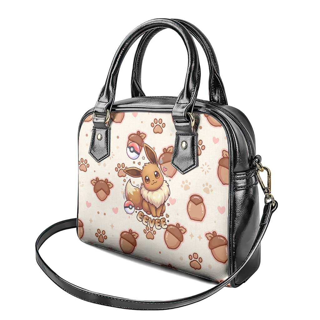 Eevee Shoulder Handbag Cozy Autumn Acorn Art