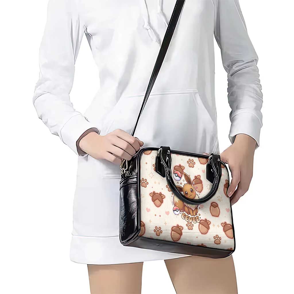 Eevee Shoulder Handbag Cozy Autumn Acorn Art