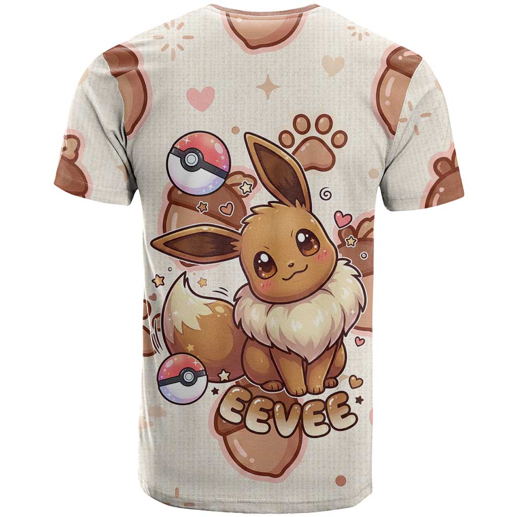 Eevee T Shirt Cozy Autumn Acorn Art