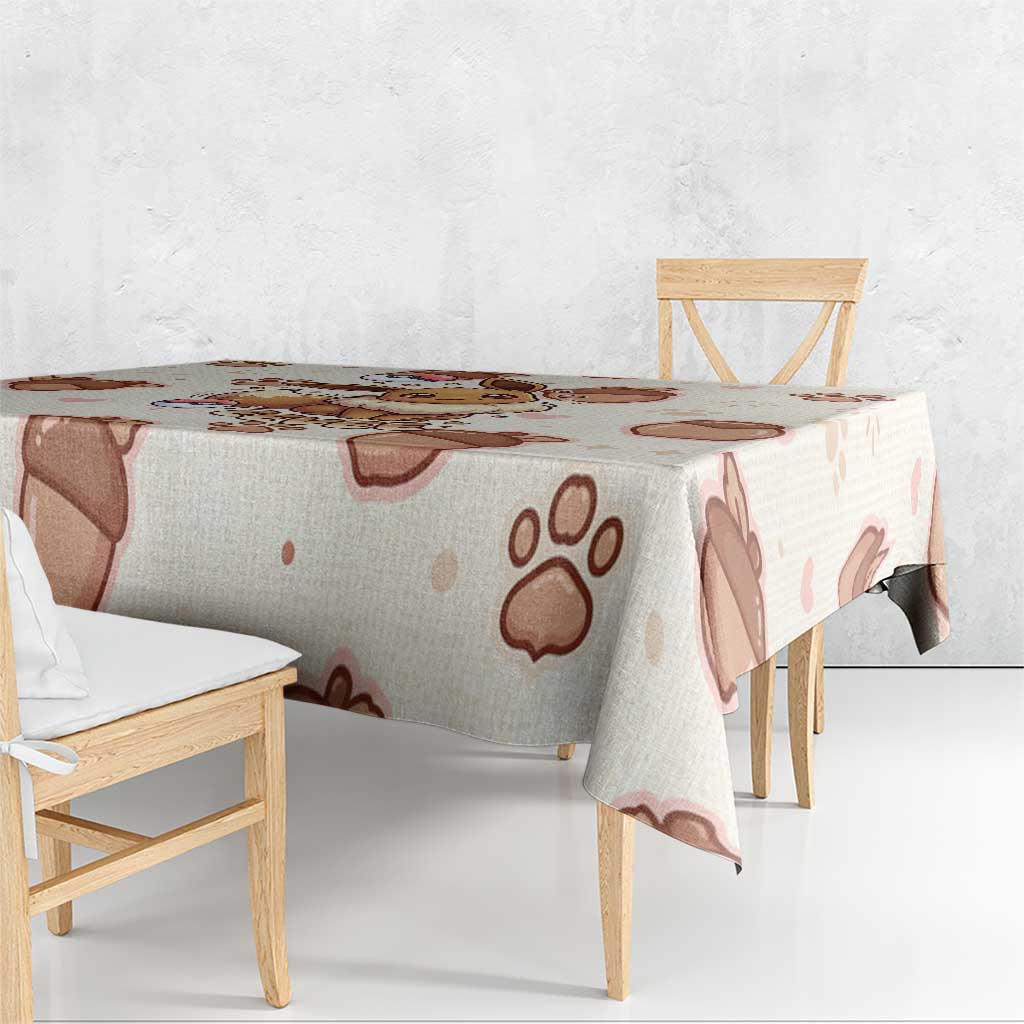 Eevee Tablecloth Cozy Autumn Acorn Art
