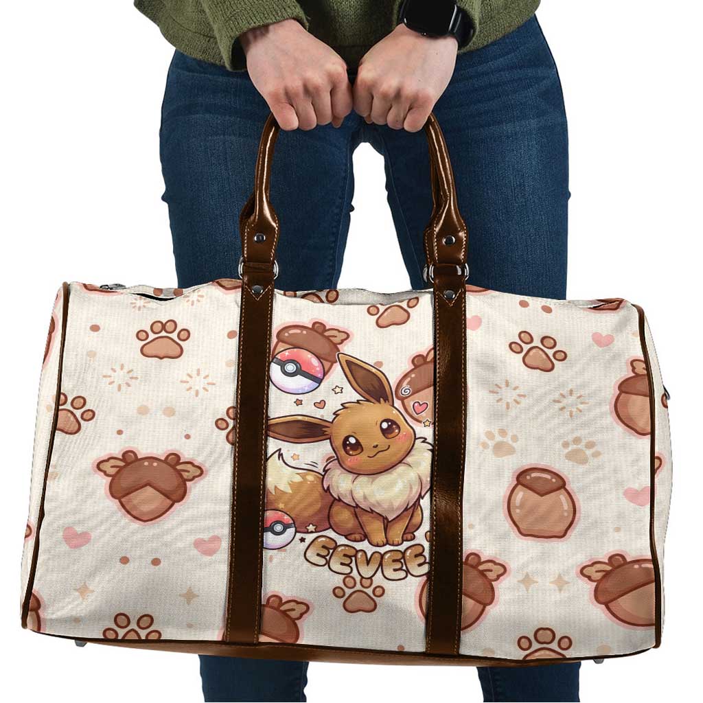 Eevee Travel Bag Cozy Autumn Acorn Art