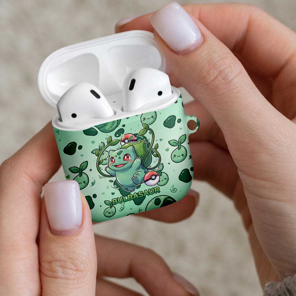 Bulbasaur AirPods Case Playful Leafy Sprout Art