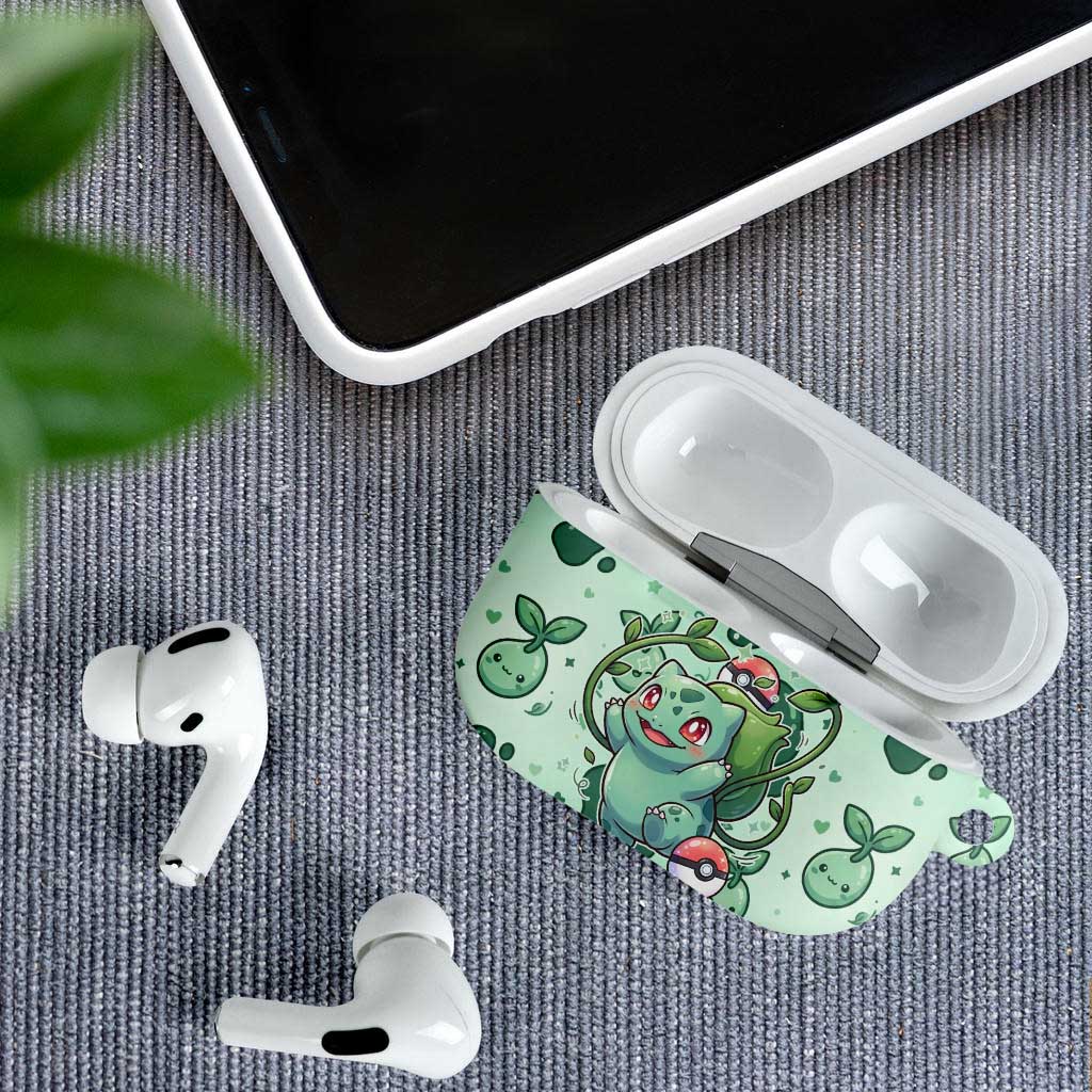 Bulbasaur AirPods Case Playful Leafy Sprout Art