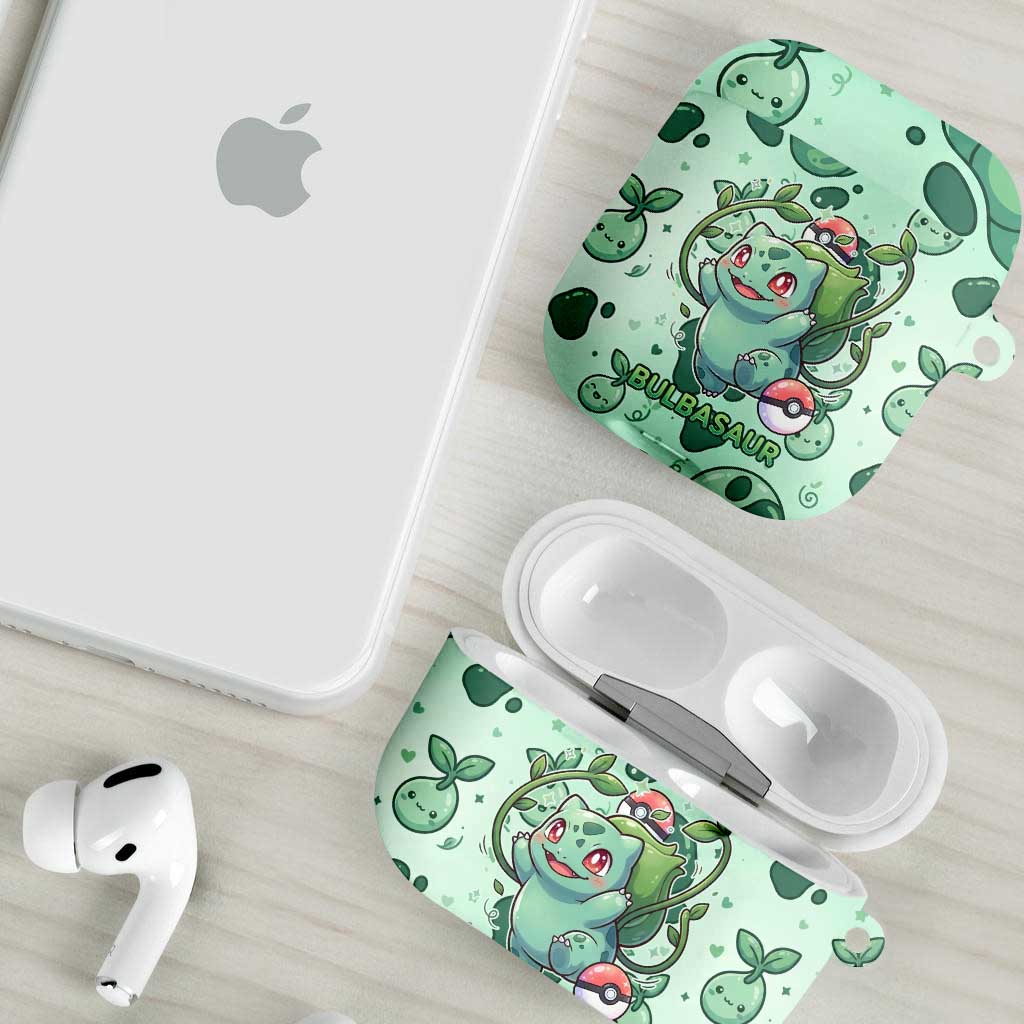 Bulbasaur AirPods Case Playful Leafy Sprout Art