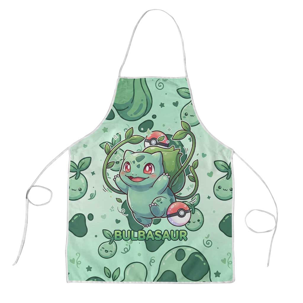 Bulbasaur Apron Playful Leafy Sprout Art