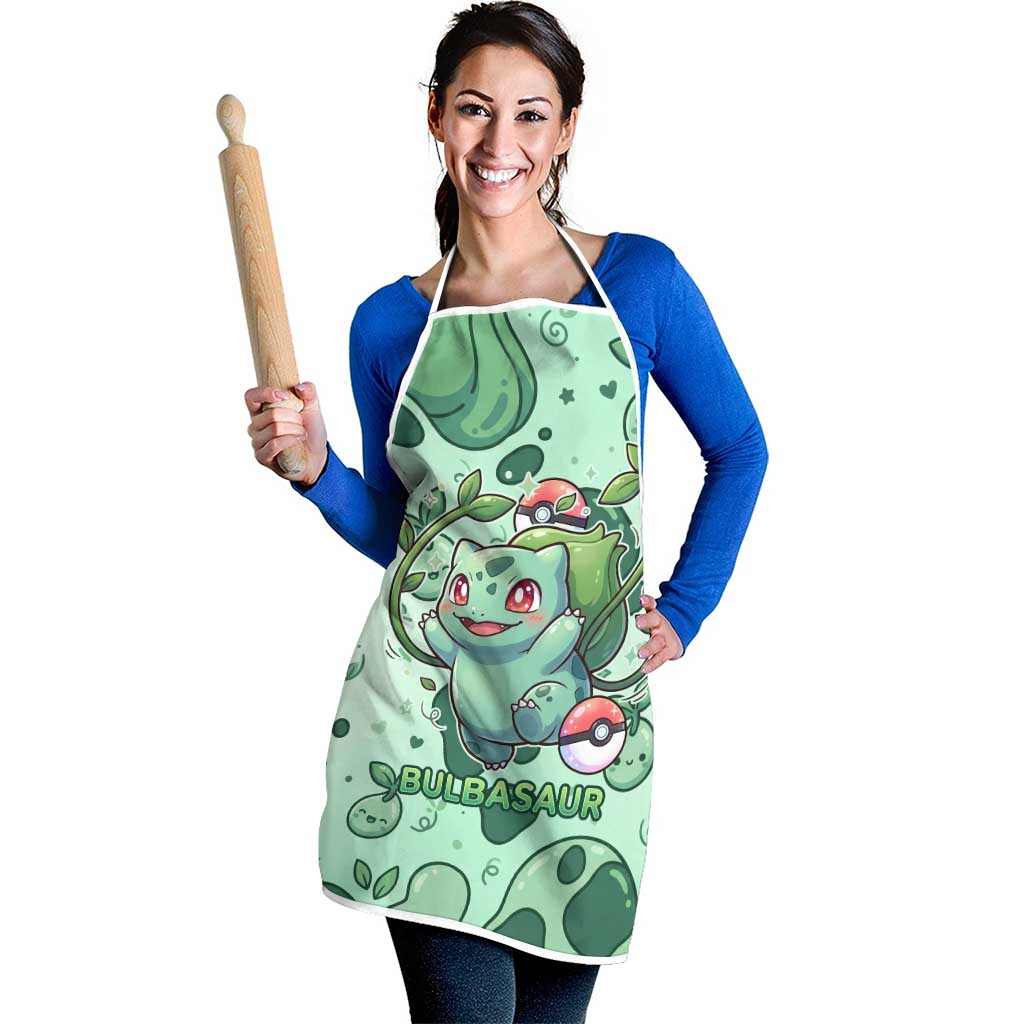 Bulbasaur Apron Playful Leafy Sprout Art