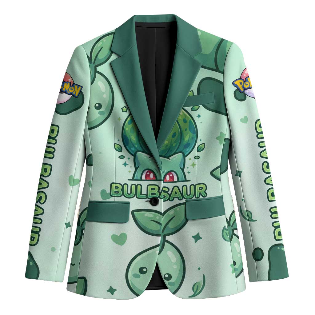 Bulbasaur Blazer Playful Leafy Sprout Art