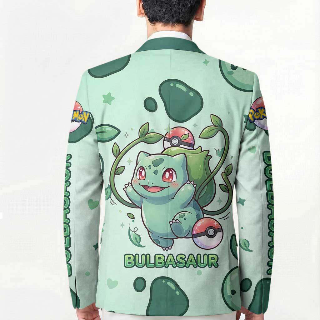 Bulbasaur Blazer Playful Leafy Sprout Art