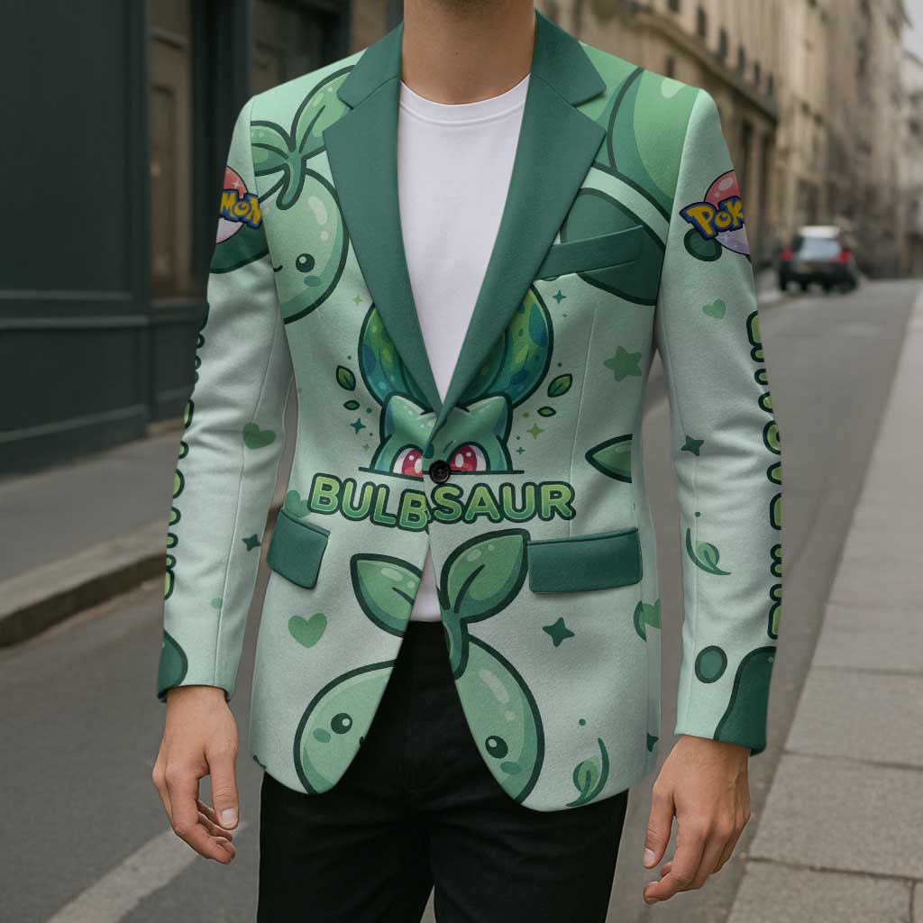 Bulbasaur Blazer Playful Leafy Sprout Art